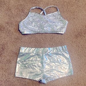 Two piece dance/gymnastics set
